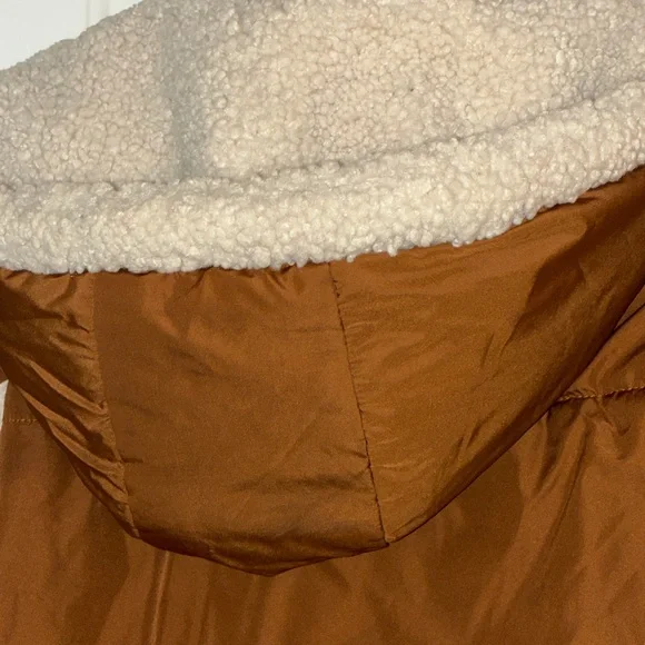 Beautiful J. CREW primaloft sherpa snowday puffer coat jacket Sz S - Picture 10 of 10